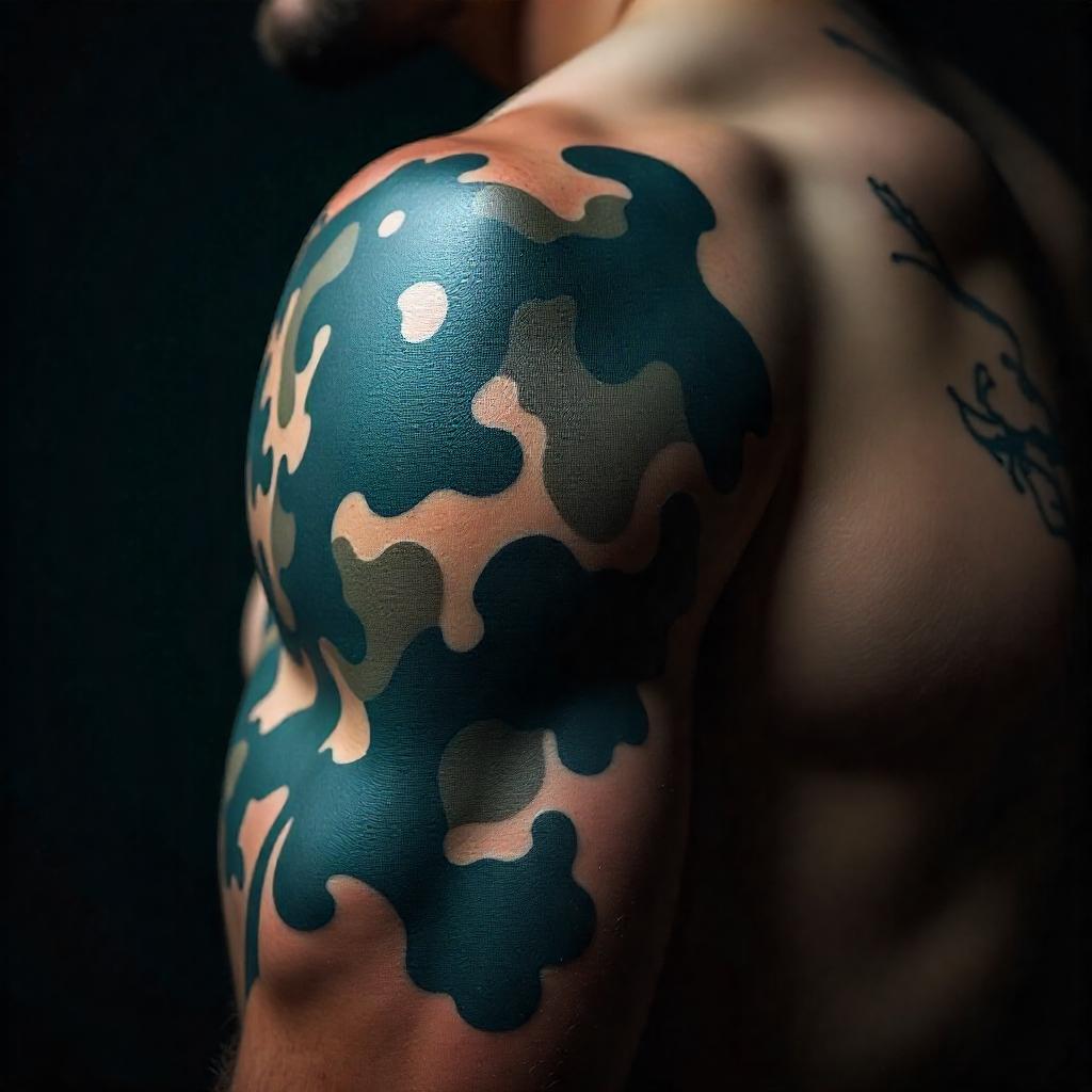 Tatuagens Camo no Braço